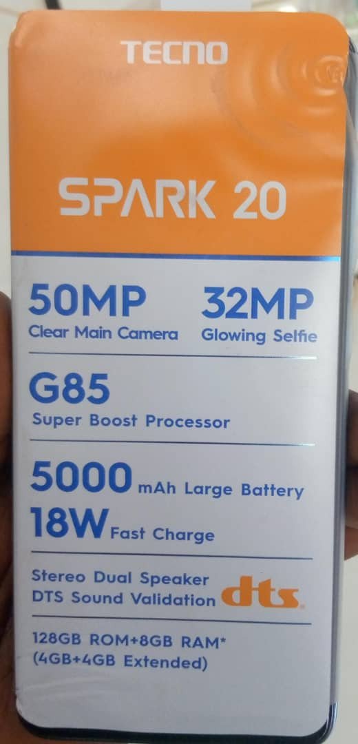 TECNO SPARK 20