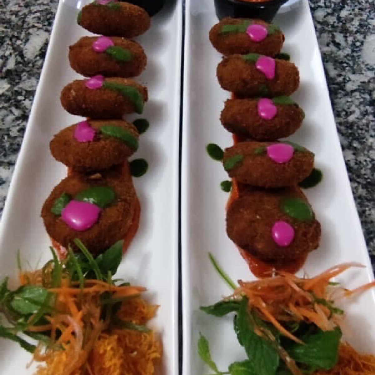 Vegetable galouti kebab 16 k